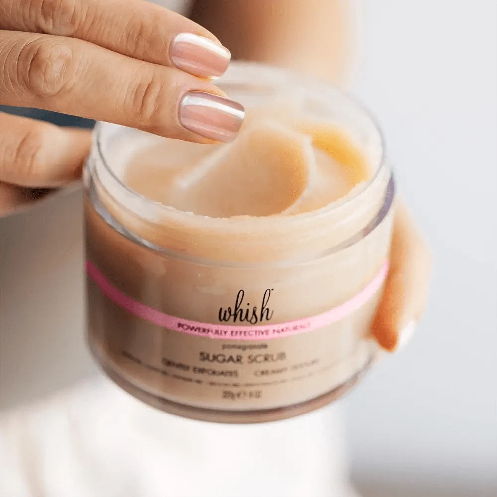 whishbeauty Body Care > Exfoliators > Sugar Scrub Pomegranate Sugar Scrub
