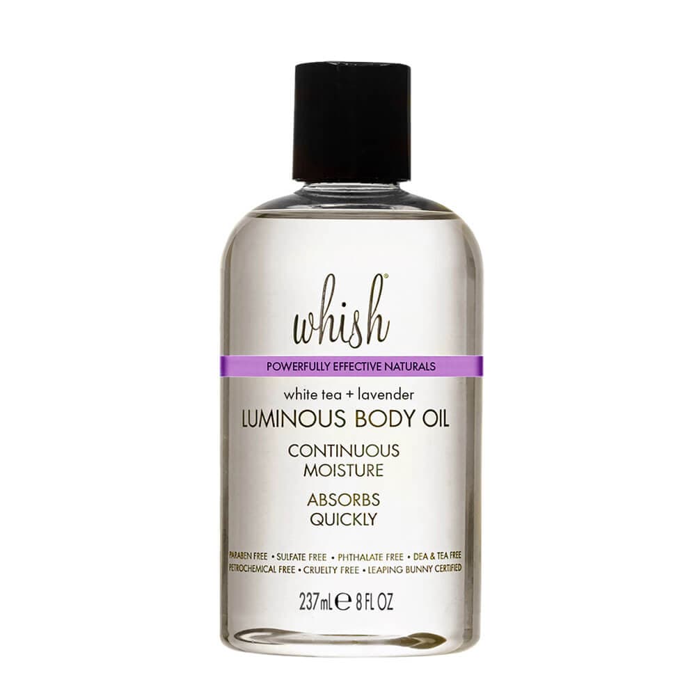 whishbeauty Body Care > Self Tan & Glow White Tea + Lavender Luminous Body Oil - LIMITED EDITION