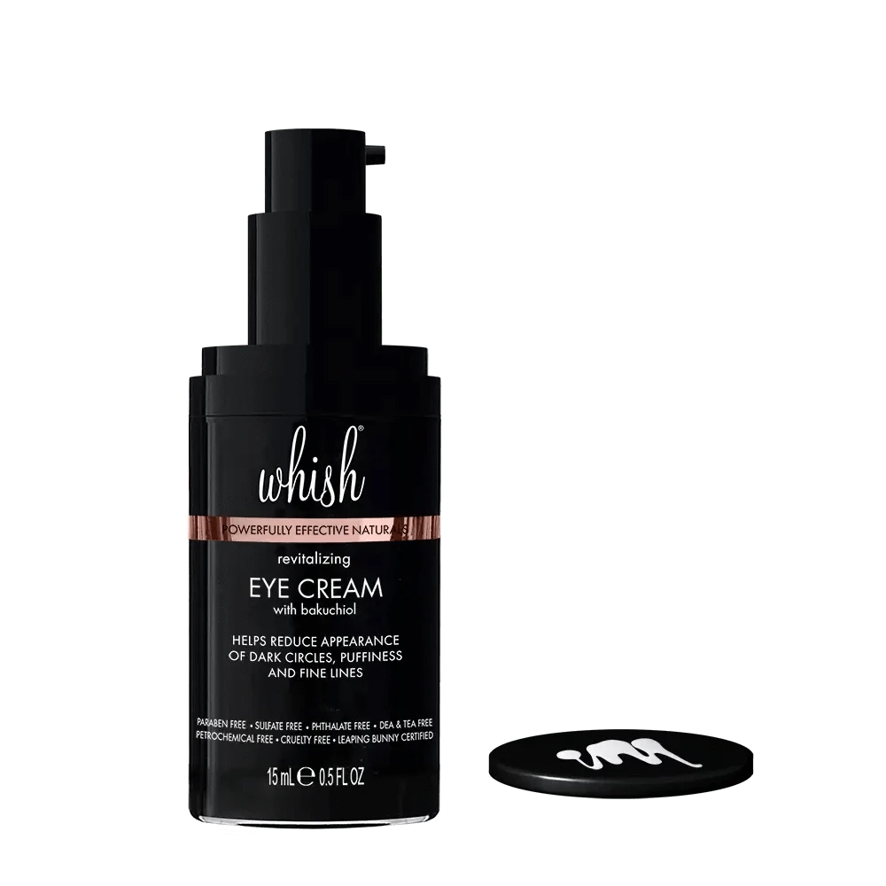 whishbeauty Skin Care > Eye Treatment Revitalizing Eye Cream with Bakuchiol - New and Improved!