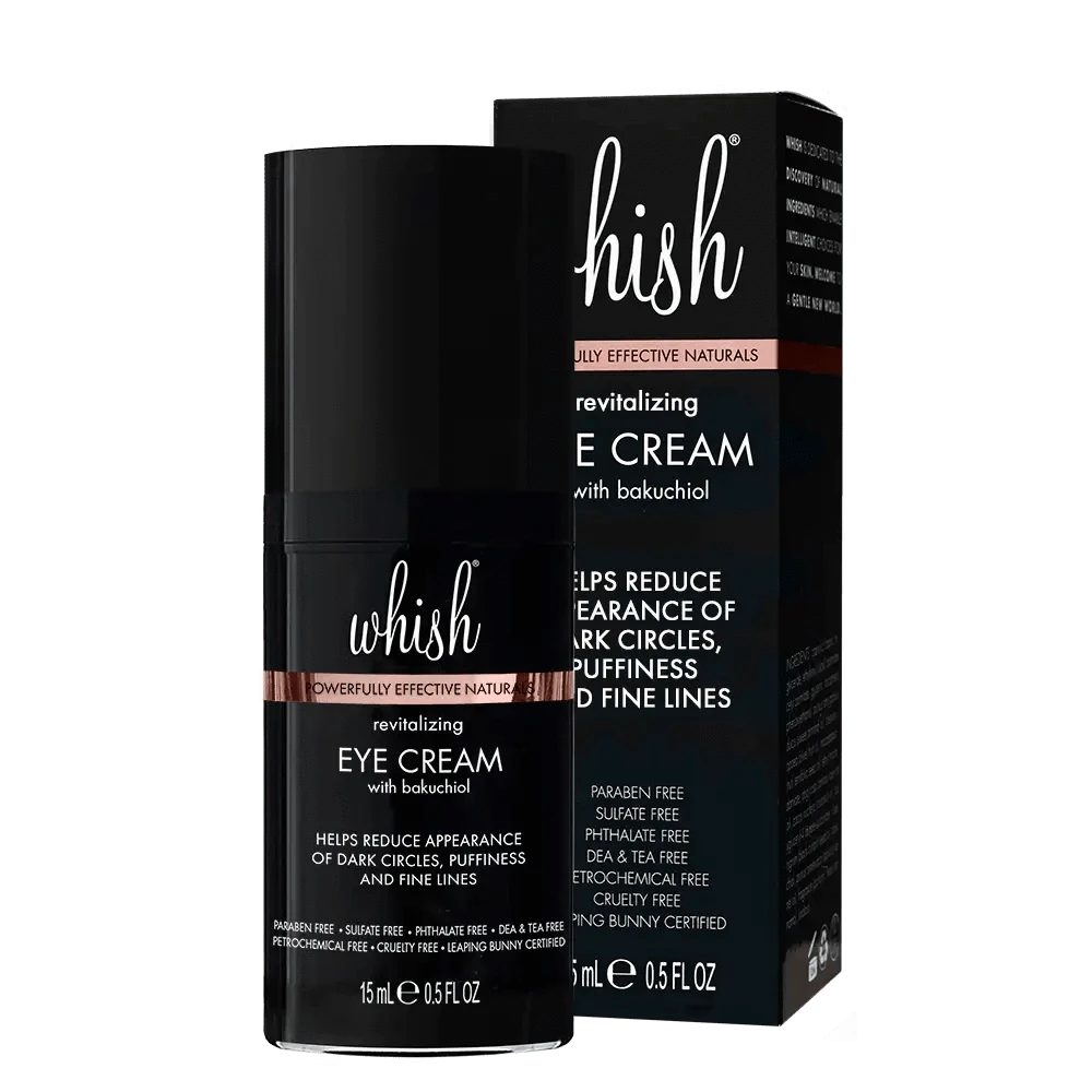 whishbeauty Skin Care > Eye Treatment Revitalizing Eye Cream with Bakuchiol - New and Improved!