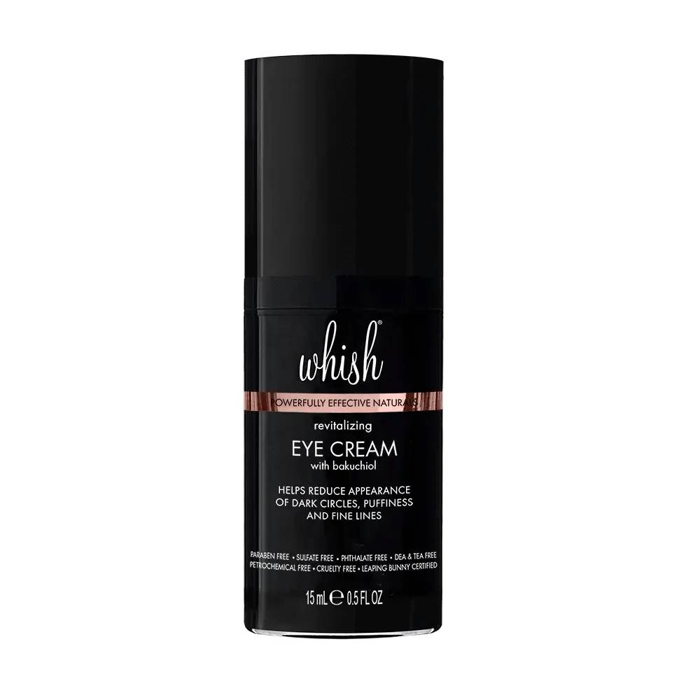 whishbeauty Skin Care > Eye Treatment Revitalizing Eye Cream with Bakuchiol - New and Improved!