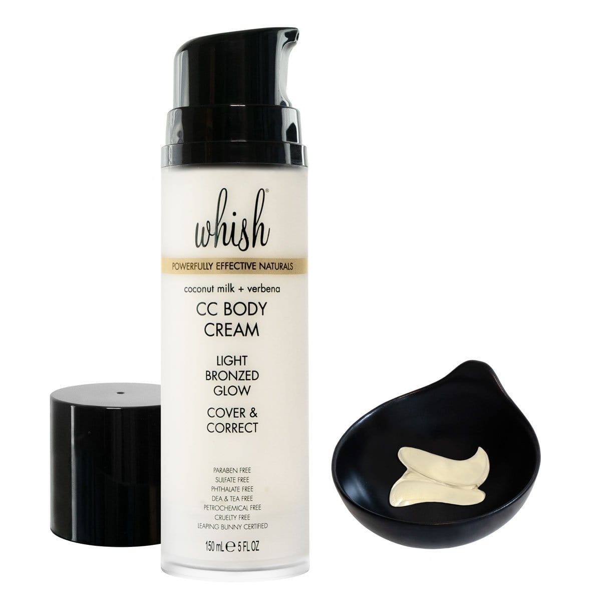 whish beauty Body Care > Self Tan & Glow Coconut Milk+Verbena CC Body Cream