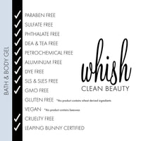whish beauty Body Care > Bath & Shower > Bath and Body Gel Blue Agave Bath & Body Gel - JUMBO 32oz SIZE!