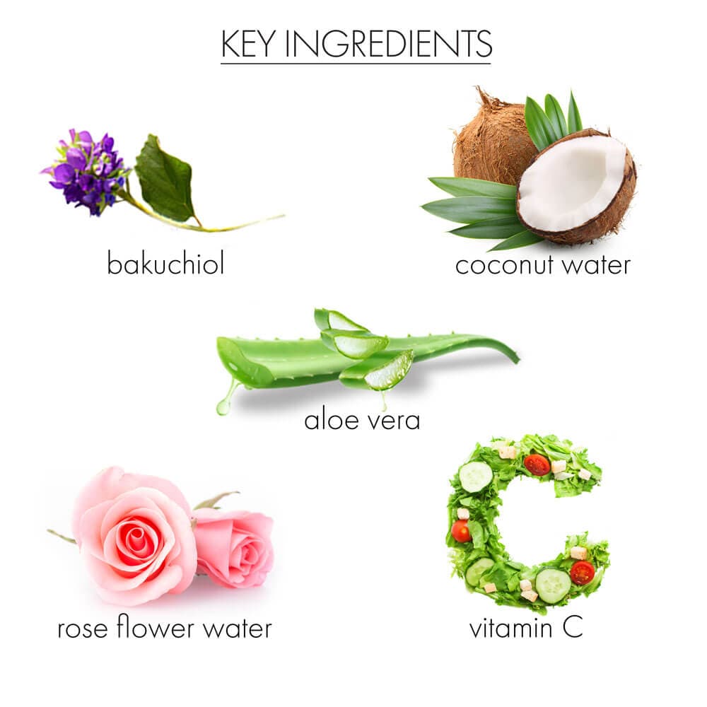 whish beauty Skin Care > Moisturizers Bakuchiol Vitamin C+E Serum