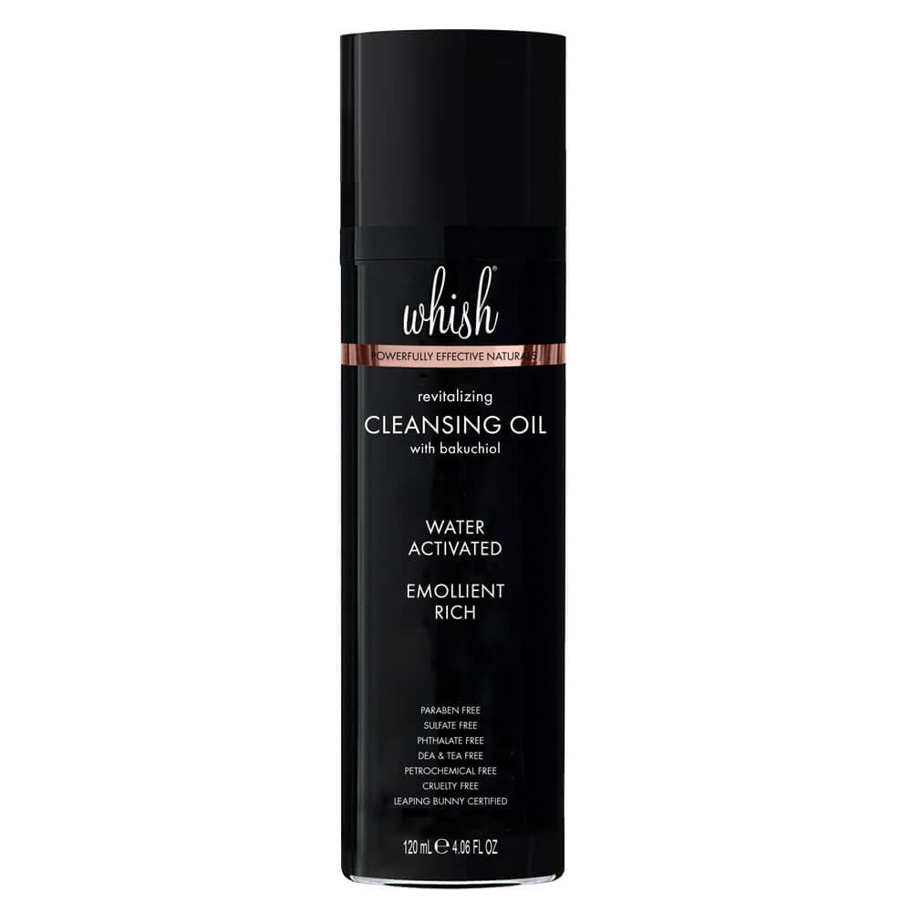 whish beauty Skin Care > Moisturizers Revitalizing Cleansing Oil with Bakuchiol