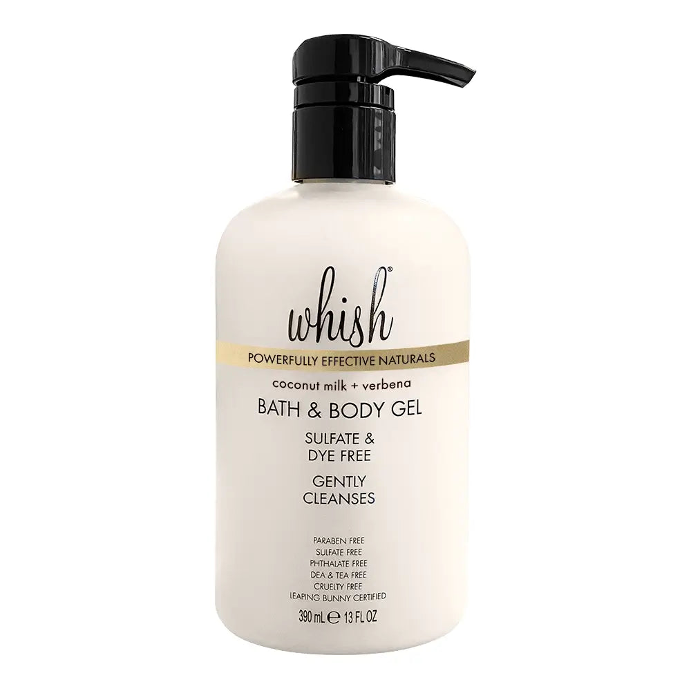 whishbeauty Body Care > Bath & Shower > Bath and Body Gel Coconut Milk + Verbena Bath and Body Gel