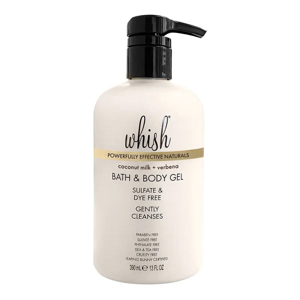 whishbeauty Body Care > Bath & Shower > Bath and Body Gel Coconut Milk + Verbena Bath and Body Gel