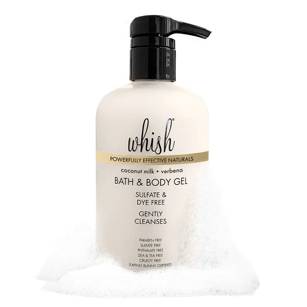 whishbeauty Body Care > Bath & Shower > Bath and Body Gel Coconut Milk + Verbena Bath and Body Gel