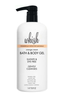 whishbeauty Body Care > Bath & Shower > Bath and Body Gel Orange Cream Bath & Body Gel - JUMBO SIZE LIMITED EDITION!