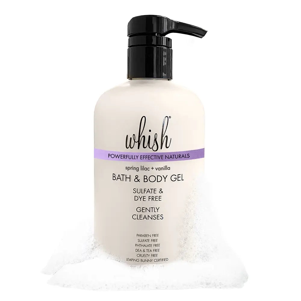 whishbeauty Body Care > Bath & Shower > Bath and Body Gel Spring Lilac + Vanilla Bath and Body Gel