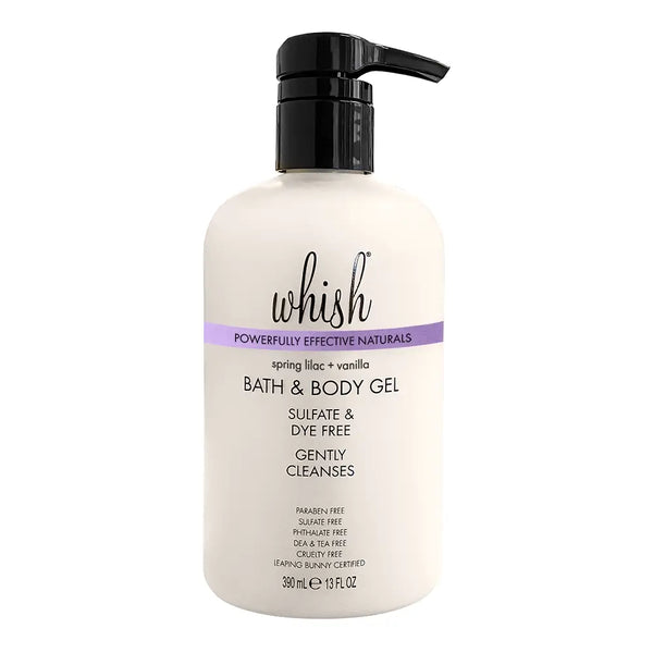 whishbeauty Body Care > Bath & Shower > Bath and Body Gel Spring Lilac + Vanilla Bath and Body Gel