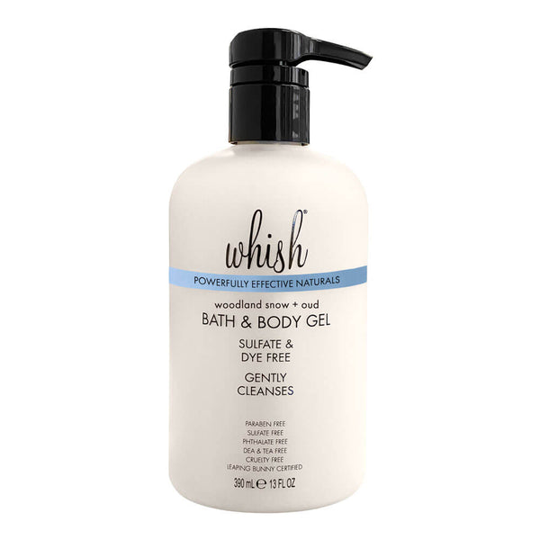 whishbeauty Body Care > Bath & Shower > Bath and Body Gel Woodland Snow + Oud Bath and Body Gel