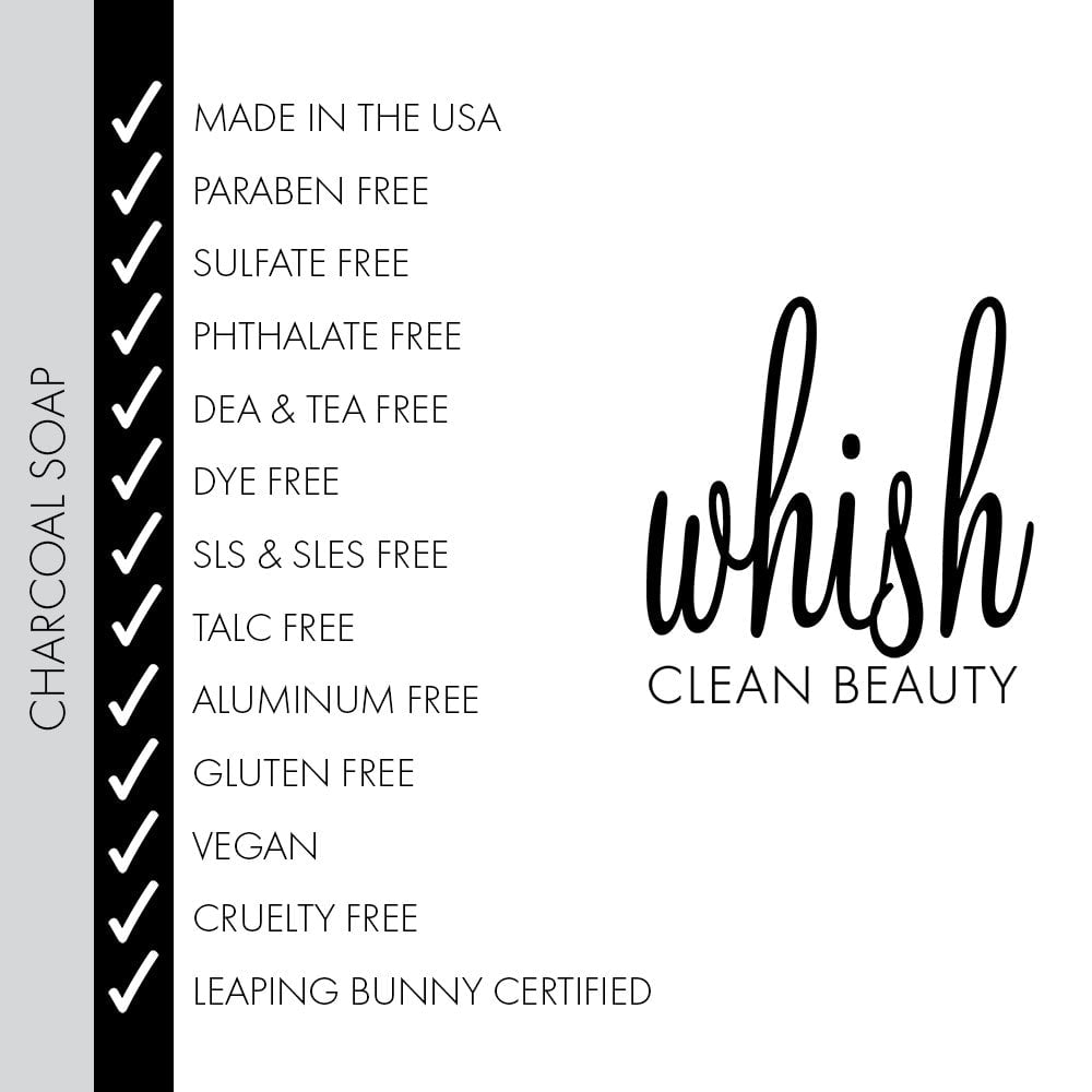 whishbeauty Body Care > Bath & Shower Charcoal Soap - Whish Fight Club