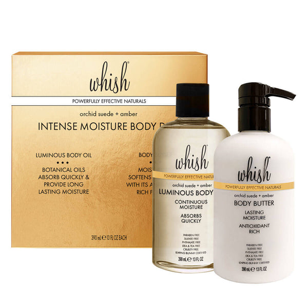 whishbeauty Body Care > Body Moisturizers Orchid Suede + Amber Body Oil + Body Butter Duo