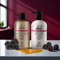 whishbeauty Body Care > Body Moisturizers Wild Blackberry + Honey Body Oil + Body Butter Duo