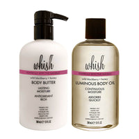 whishbeauty Body Care > Body Moisturizers Wild Blackberry + Honey Body Oil + Body Butter Duo