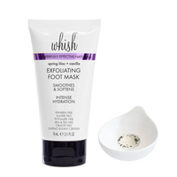 whishbeauty Body Care > Exfoliators > Foot Mask Spring Lilac + Vanilla Exfoliating Foot Mask
