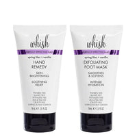 whishbeauty Body Care > Exfoliators > Foot Mask SPRING LILAC + VANILLA HANDS AND FEET BUNDLE - SAVE 20%