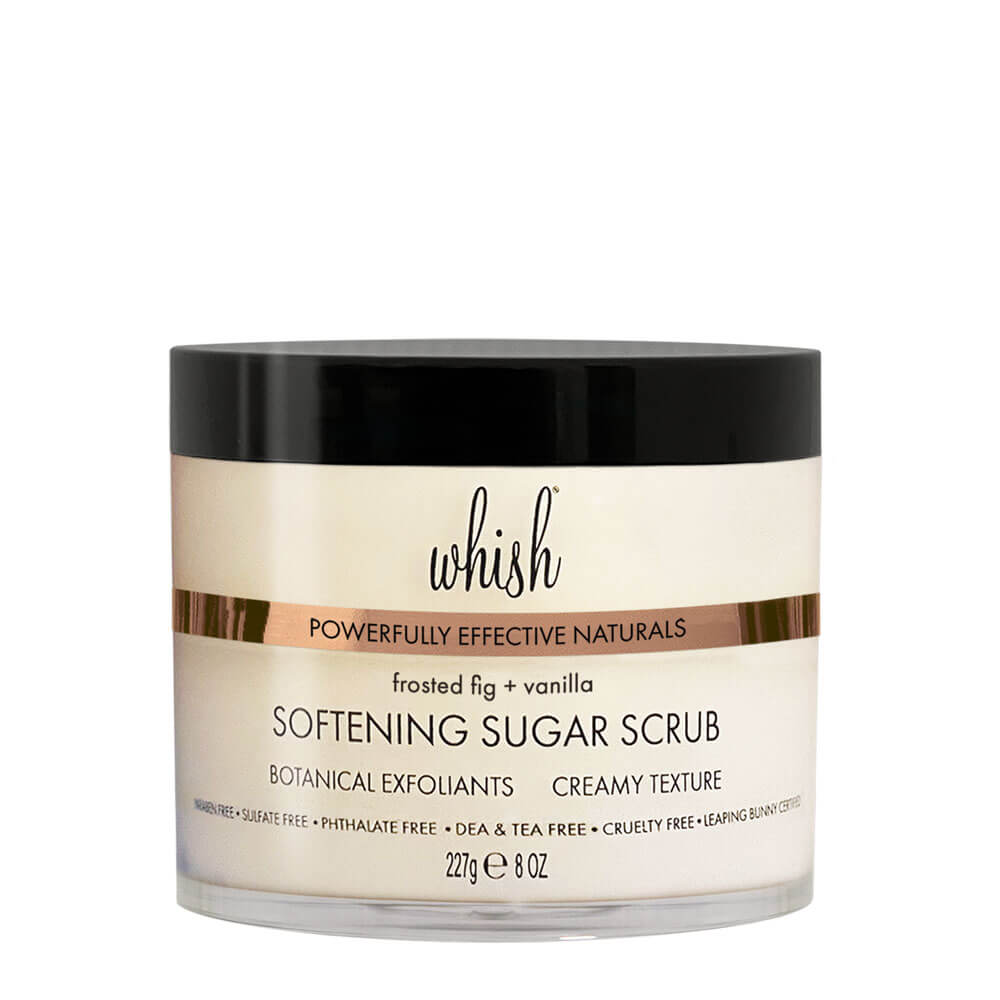 whishbeauty Body Care > Exfoliators > Sugar Scrub Frosted Fig + Vanilla Softening Sugar Scrub