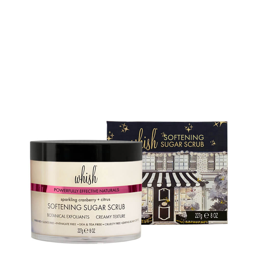 whishbeauty Body Care > Exfoliators > Sugar Scrub Sparkling Cranberry + Citrus Softening Sugar Scrub