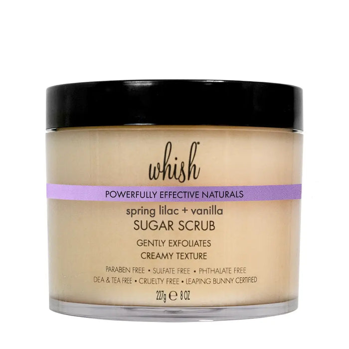 whishbeauty Body Care > Exfoliators > Sugar Scrub Spring Lilac + Vanilla Sugar Scrub