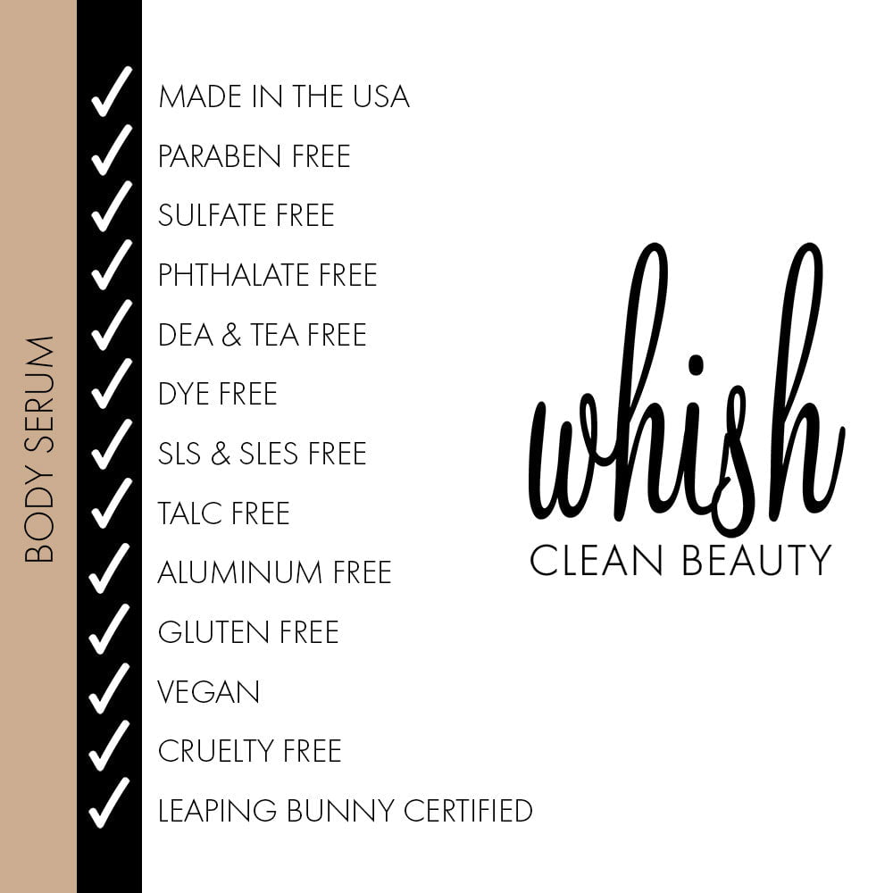whishbeauty Body Care > Hair Removal Coconut Milk + Verbena Body Serum - Helps Moderate Hair Regrowth