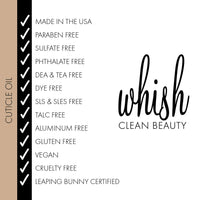 whishbeauty Body Care > Hand and Foot Treatment Coconut Milk + Verbena Cuticle Oil