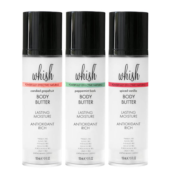 whishbeauty Body Care Holiday Body Butter Trio