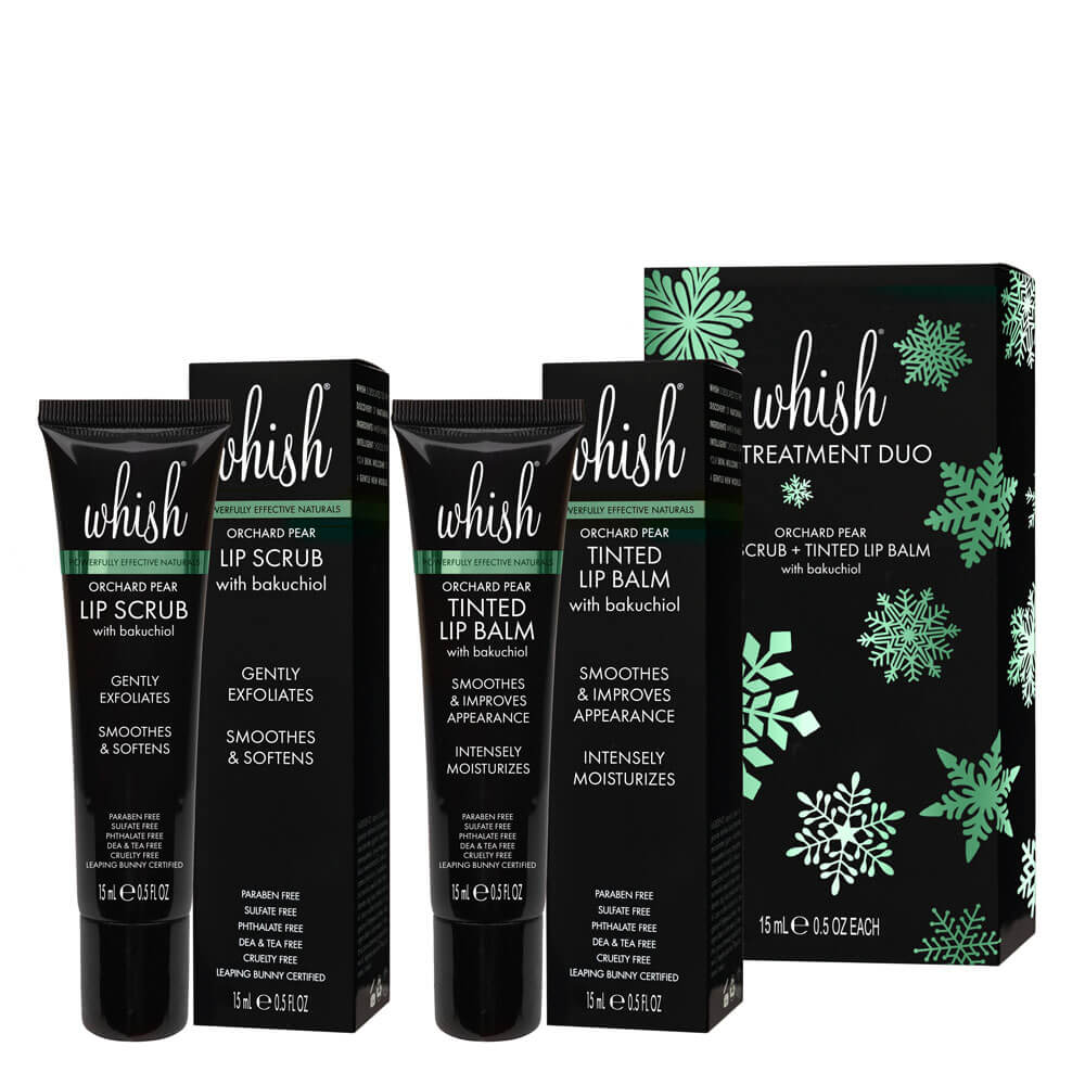 whishbeauty Body Care > Lip Treatment > Lip Balm Orchard Pear Lip Treatment Duo