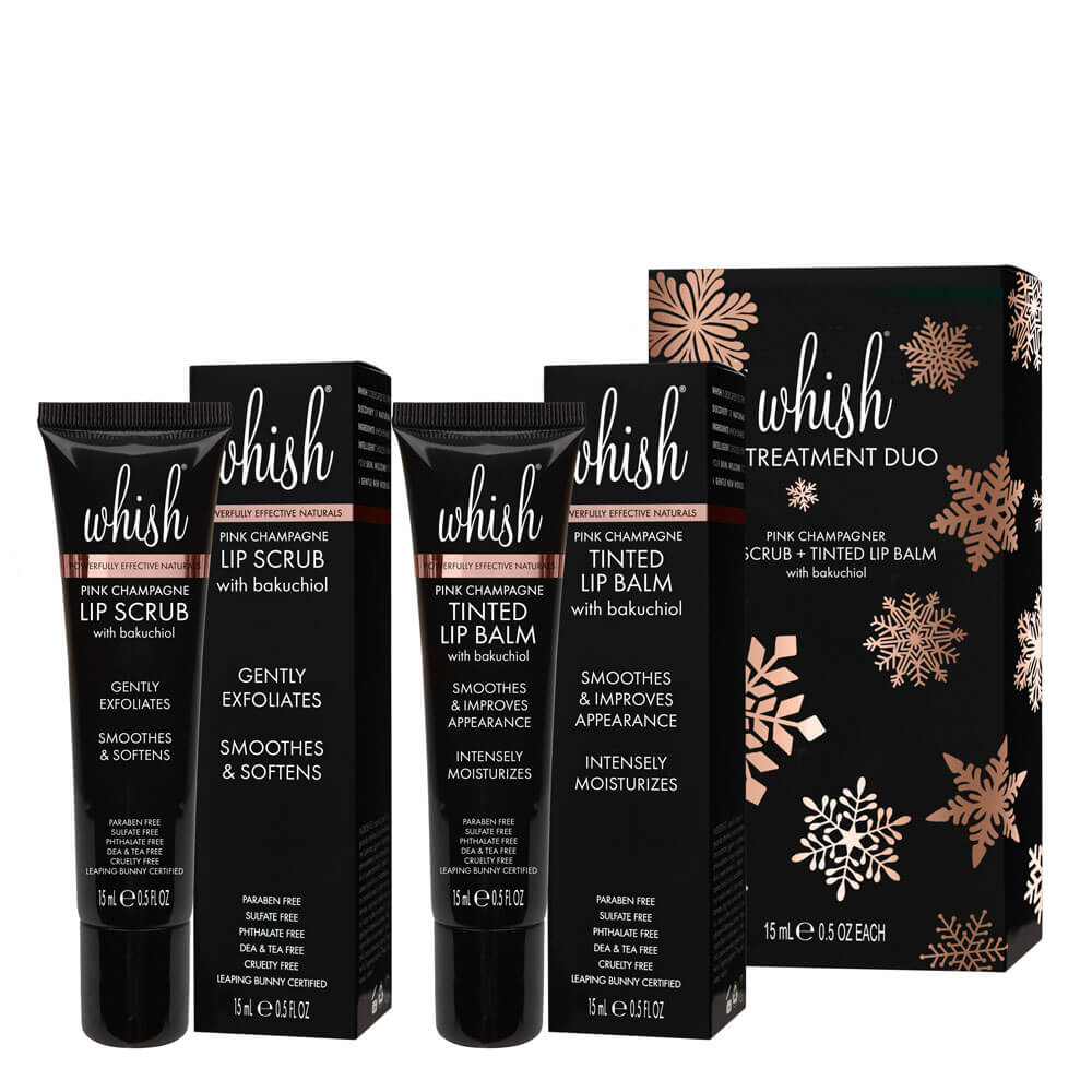 whishbeauty Body Care > Lip Treatment > Lip Balm Pink Champagne Lip Treatment Duo