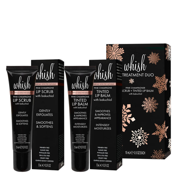 whishbeauty Body Care > Lip Treatment > Lip Balm Pink Champagne Lip Treatment Duo