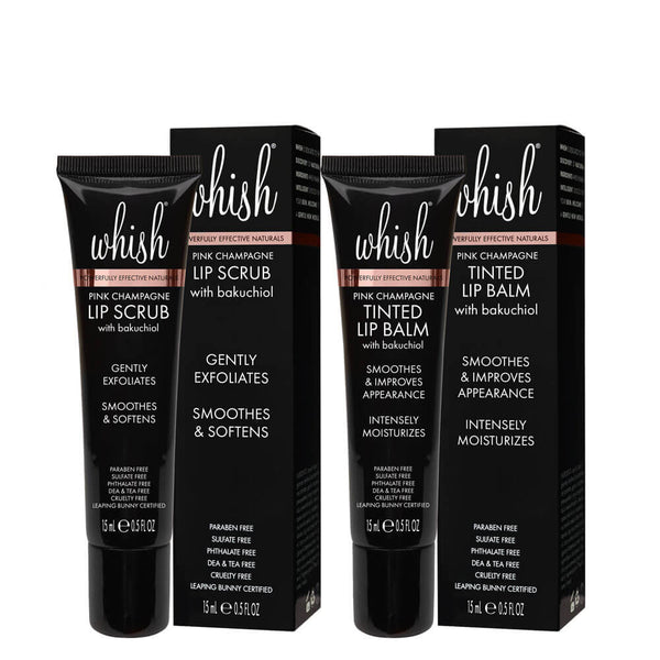 whishbeauty Body Care > Lip Treatment > Lip Balm Pink Champagne Lip Treatment Duo