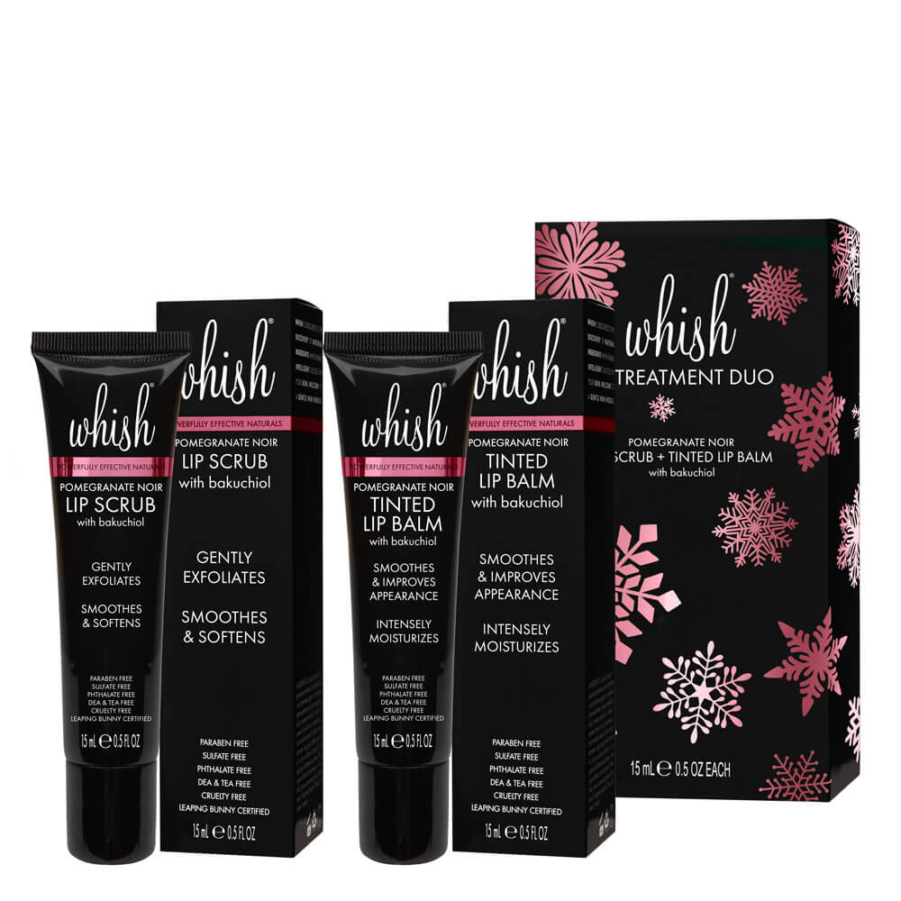 whishbeauty Body Care > Lip Treatment > Lip Balm Pomegranate Noir Lip Treatment Duo