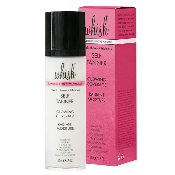 whishbeauty Body Care > Self Tan & Glow > Self Tanner Black Cherry + Hibiscus Self Tanner Lotion - LIMITED EDITION!