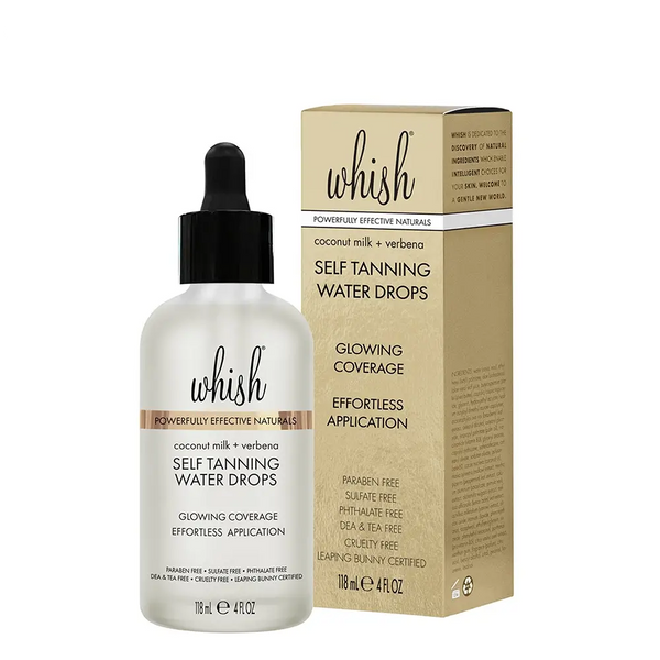 whishbeauty Body Care > Self Tan & Glow > Self Tanner Coconut Milk+Verbena Self Tanning Water Drops