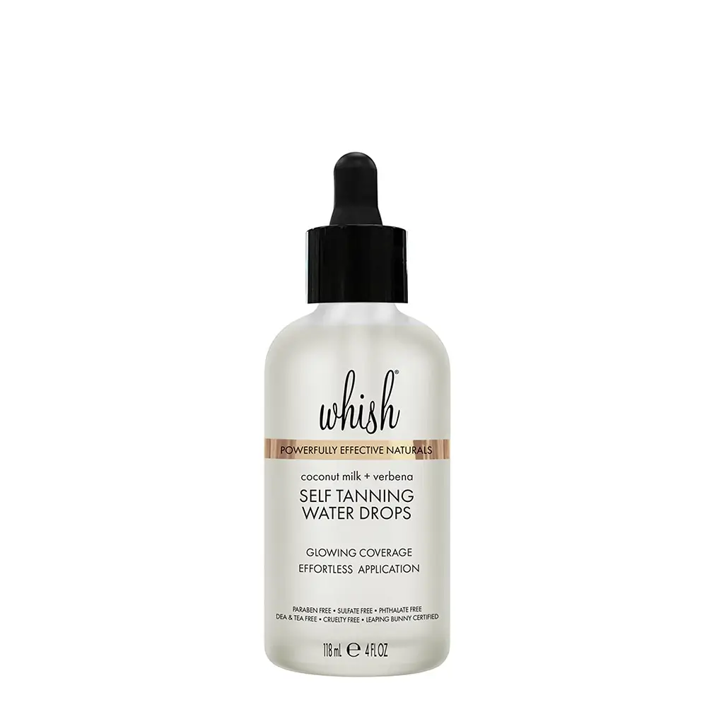 whishbeauty Body Care > Self Tan & Glow > Self Tanner Coconut Milk+Verbena Self Tanning Water Drops