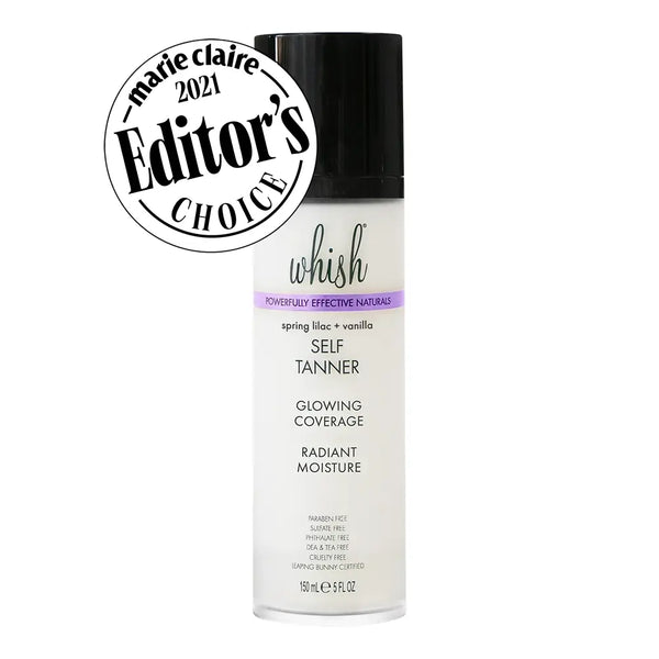 whishbeauty Body Care > Self Tan & Glow > Self Tanner Spring Lilac + Vanilla Self Tanner Lotion