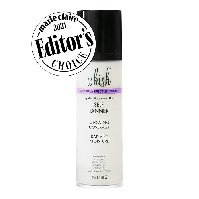 whishbeauty Body Care > Self Tan & Glow > Self Tanner Spring Lilac + Vanilla Self Tanner Lotion