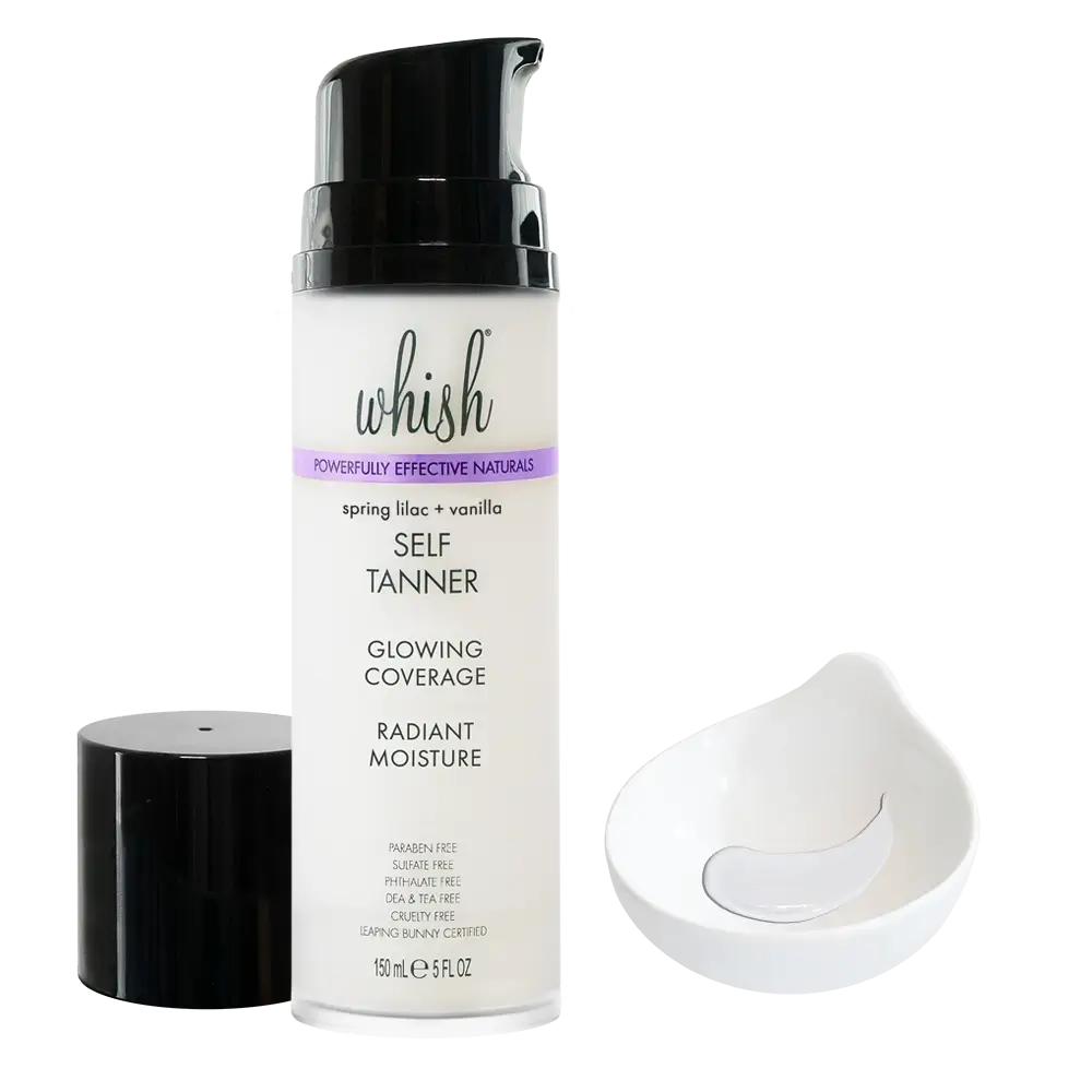 whishbeauty Body Care > Self Tan & Glow > Self Tanner Spring Lilac + Vanilla Self Tanner Lotion