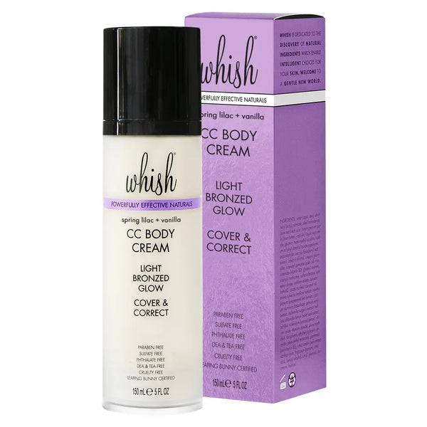whishbeauty Body Care > Self Tan & Glow Spring Lilac + Vanilla CC Body Cream