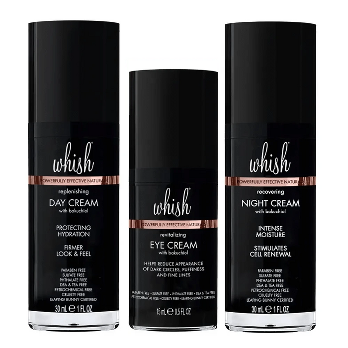 whishbeauty Skin Care > Moisturizers INTENSE MOISTURE + BAKUCHIOL SKIN CARE BUNDLE - SAVE 20%
