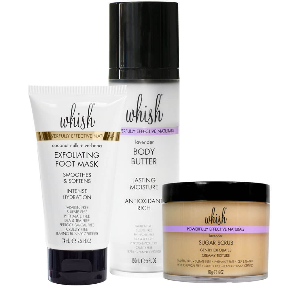 whish beauty Body Care FOOT TREATMENT BUNDLE - SAVE 20%