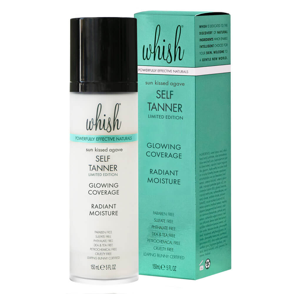 whish beauty Body Care > Self Tan & Glow > Self Tanner Sun Kissed Agave Self Tanner Lotion - LIMITED EDITION!